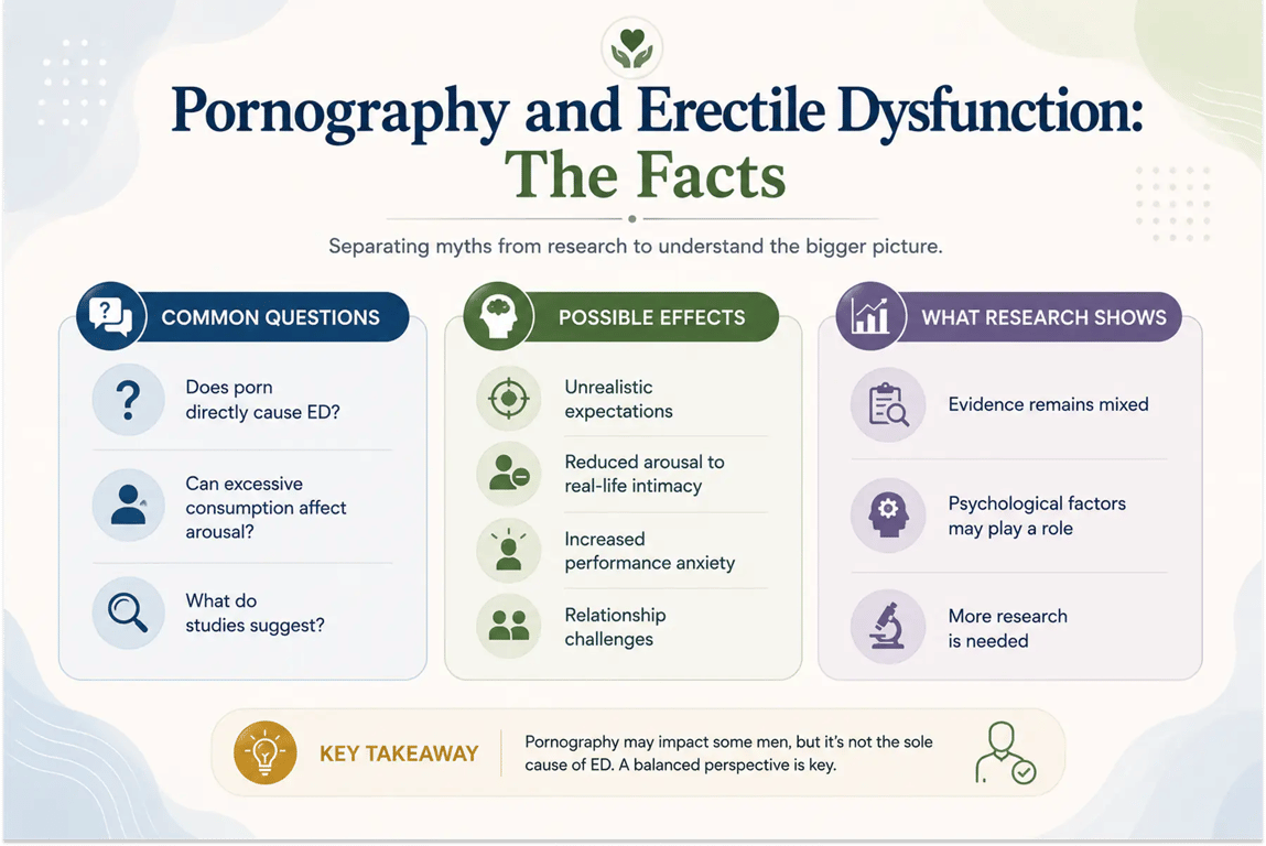 Does Porn Cause Erectile Dysfunction What Research Says