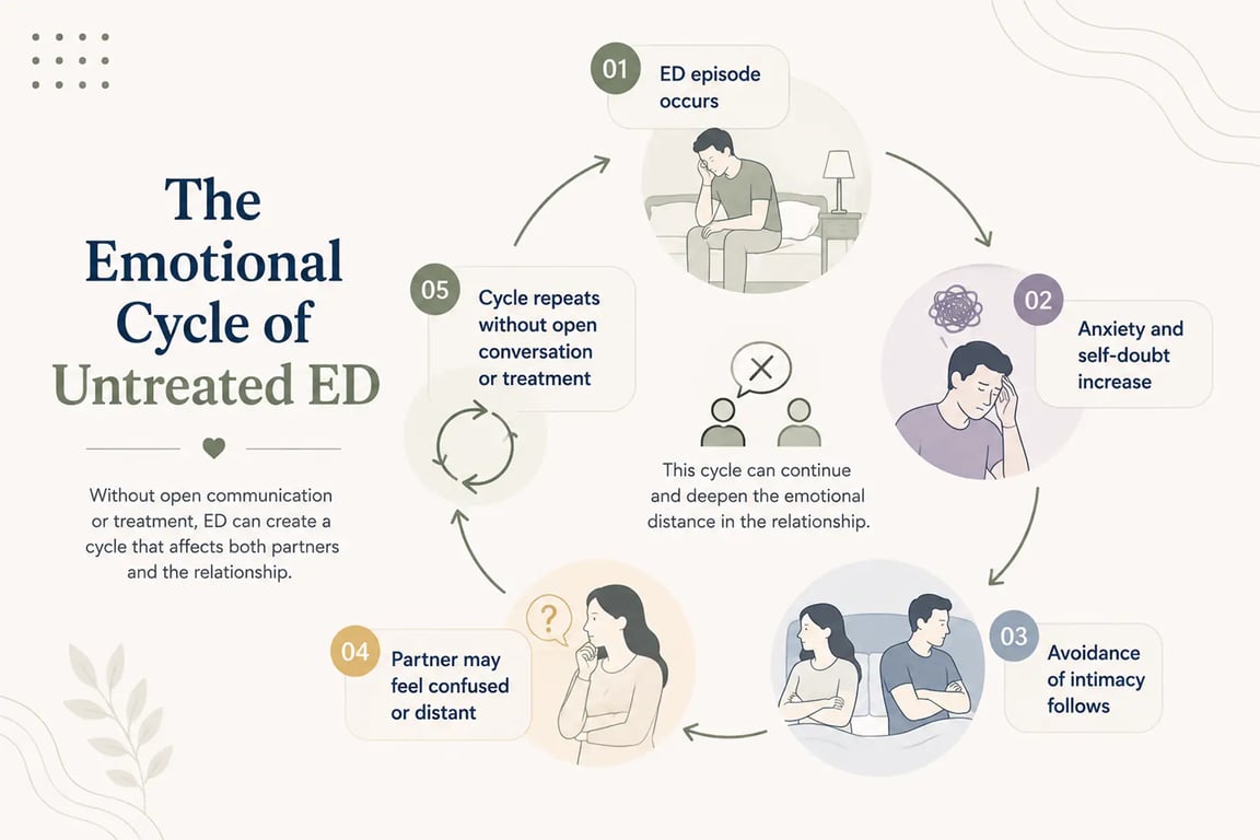 How Erectile Dysfunction Affects Relationships