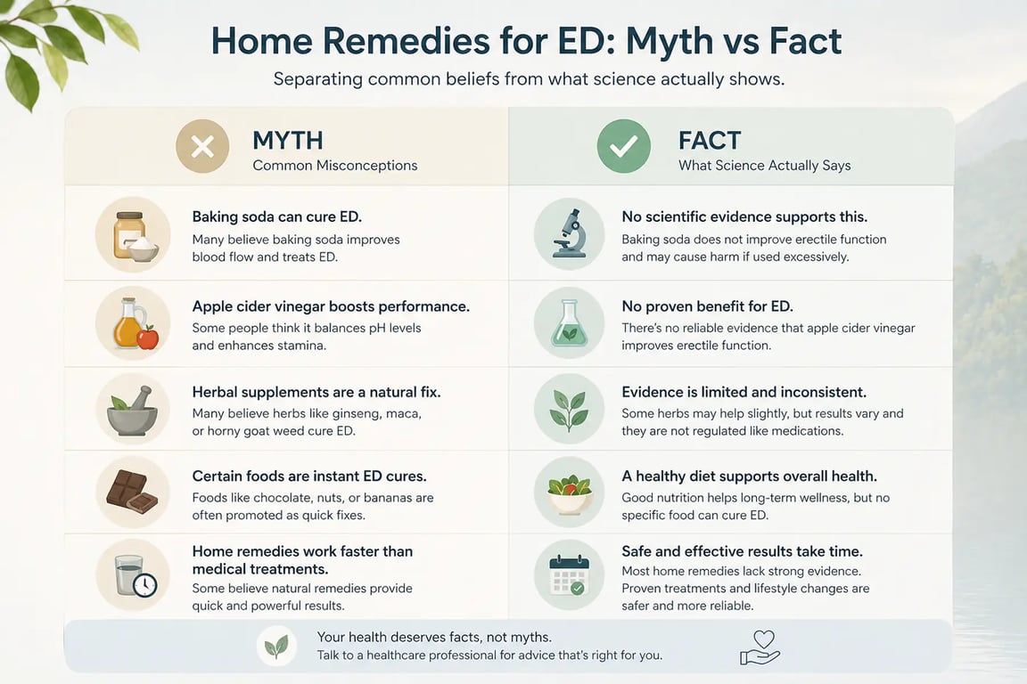 ED Myths and Facts