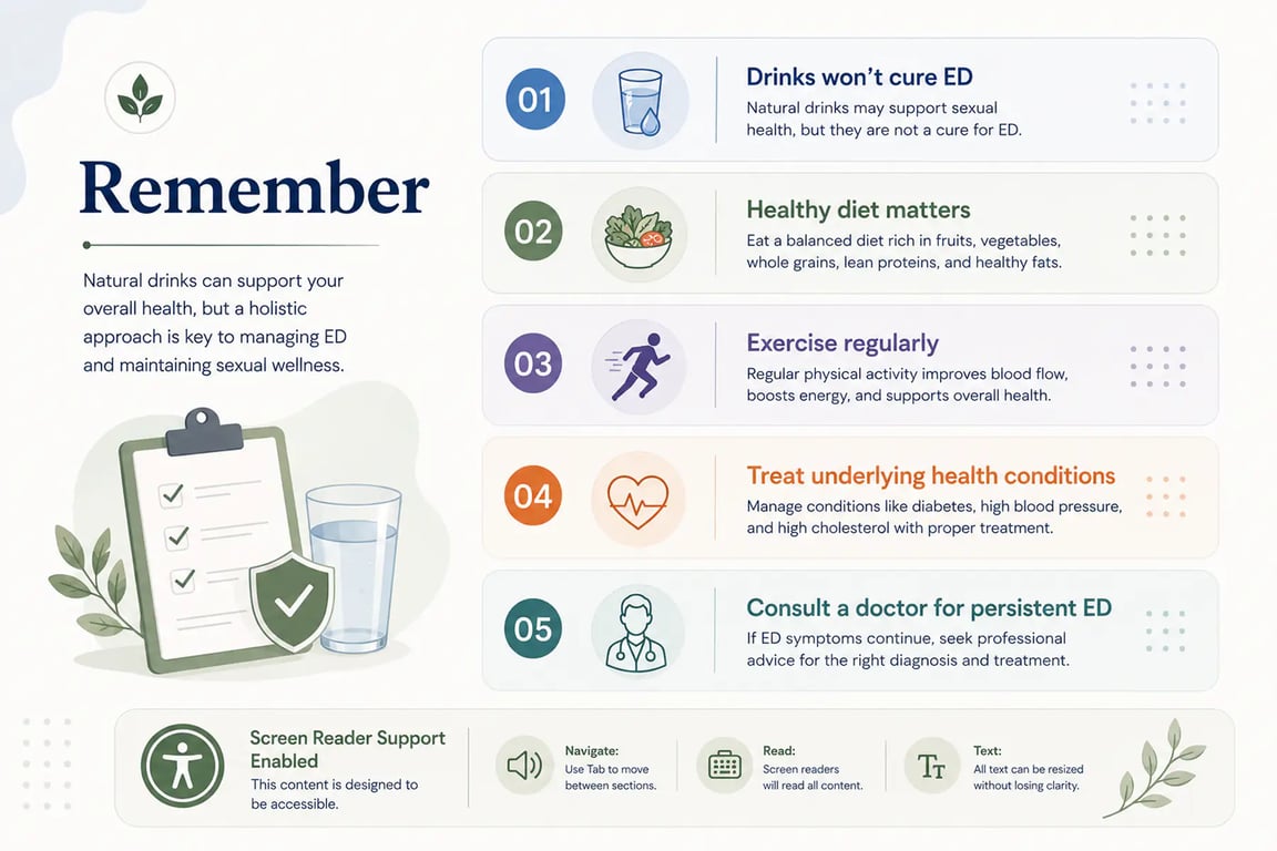 What Is the Best Natural Drink for Erectile Dysfunction Top Drinks Reviewed