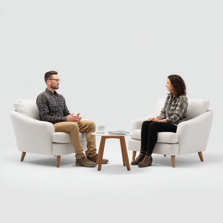 Everyone needs space to have a conversation.