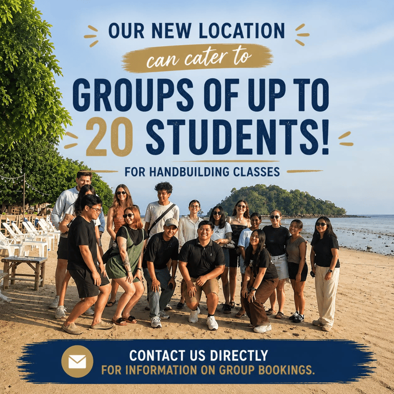 Group Bookings – Create a Unique Pottery Experience in Krabi
