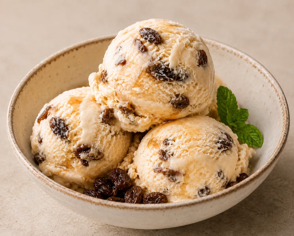 Rum & Raisin Ice-cream