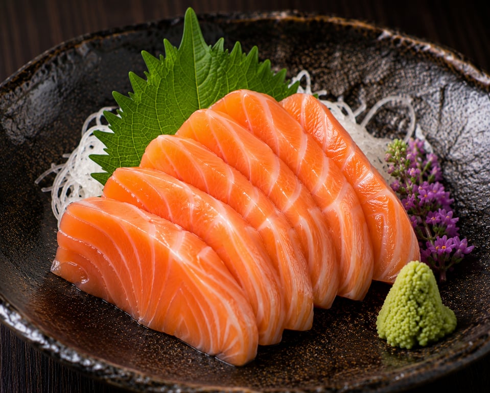 Salmon Sashimi