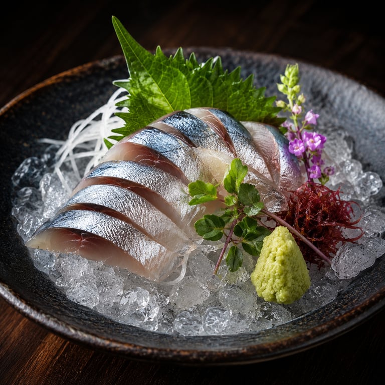 Herring Sashimi