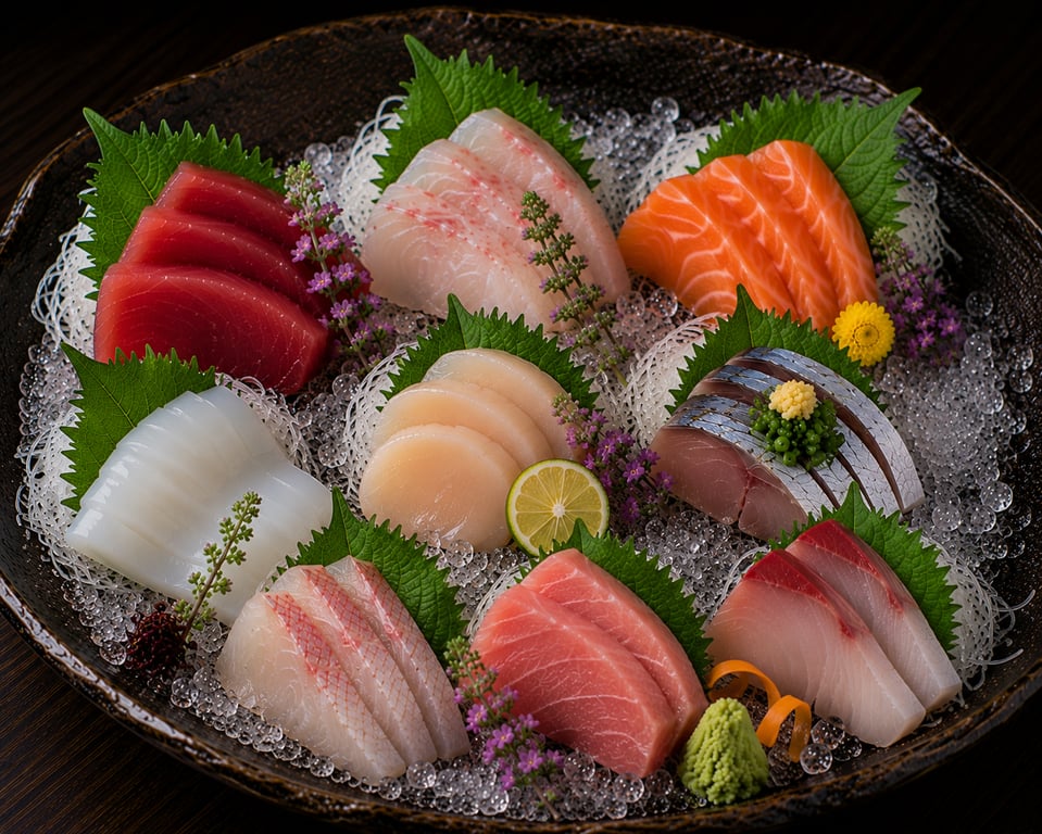Omakase Sashimi 9 Kinds