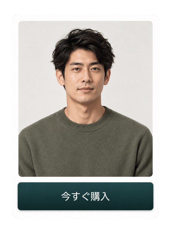 Japanese-language shopping card with a Buy now button