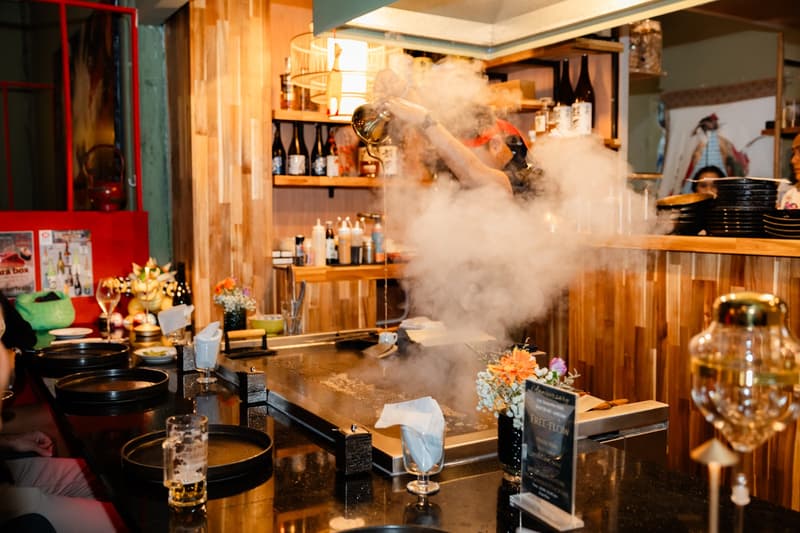 Kikuzuki teppanyaki experience