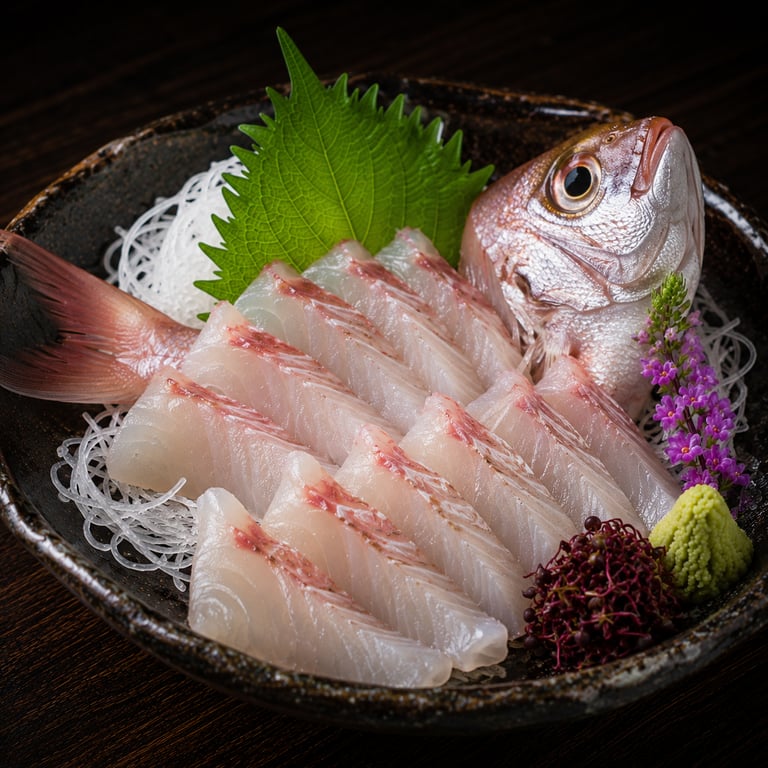 Madai Sashimi