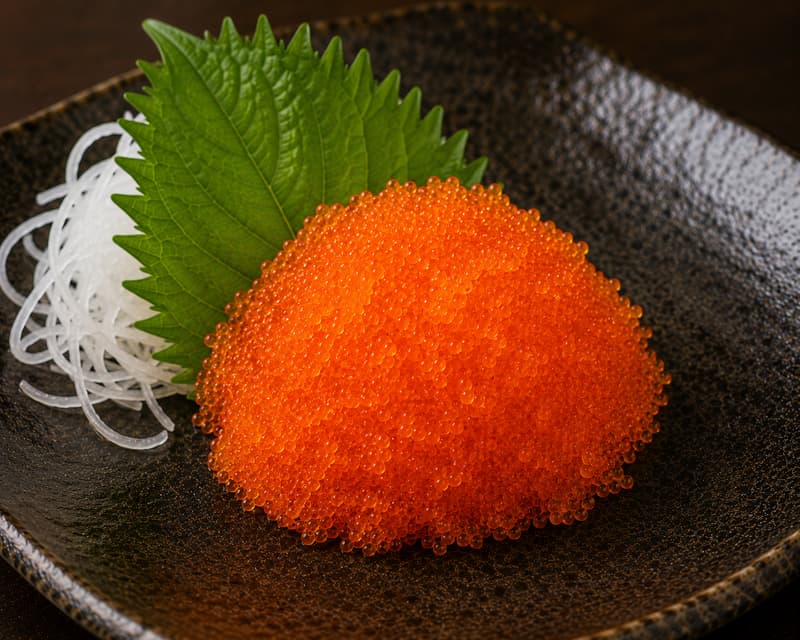 Tobiko sashimi
