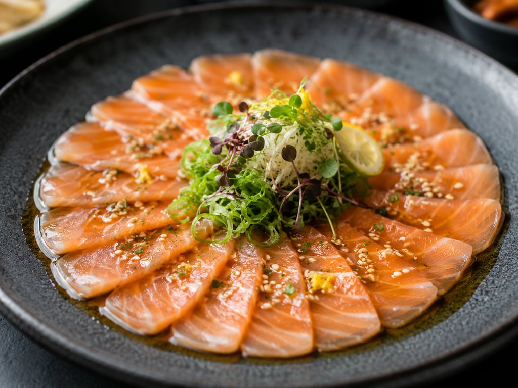 Salmon Usuzukuri