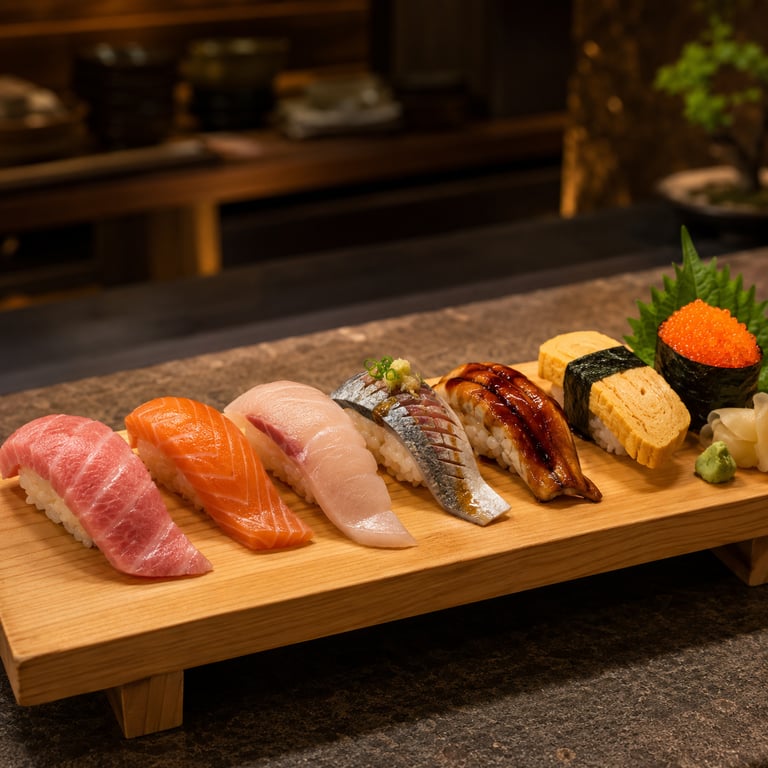 Omakase Sushi 7 Kinds