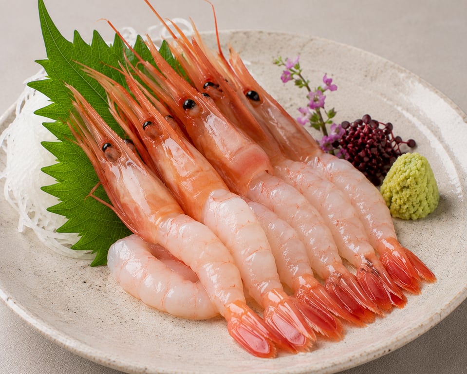 Ama Ebi Sashimi