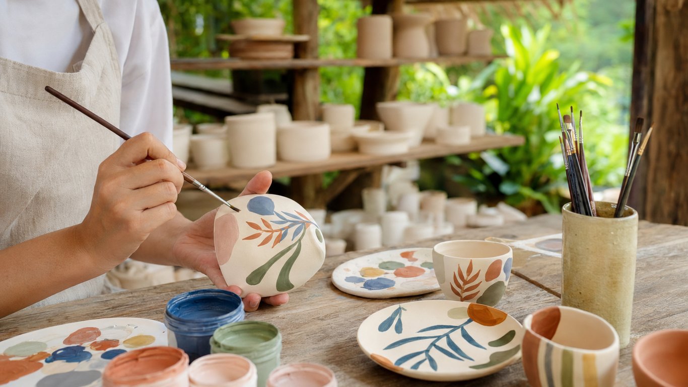 Ceramics Painting Class experience