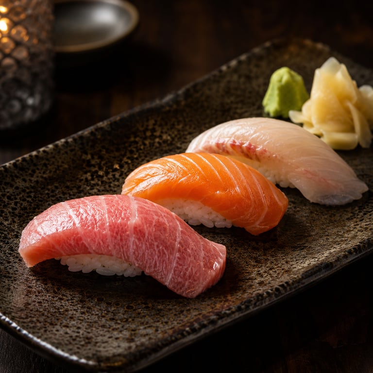 Omakase Sushi 3 Kinds