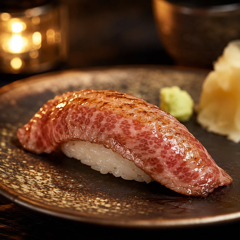 A4 Beef Sushi