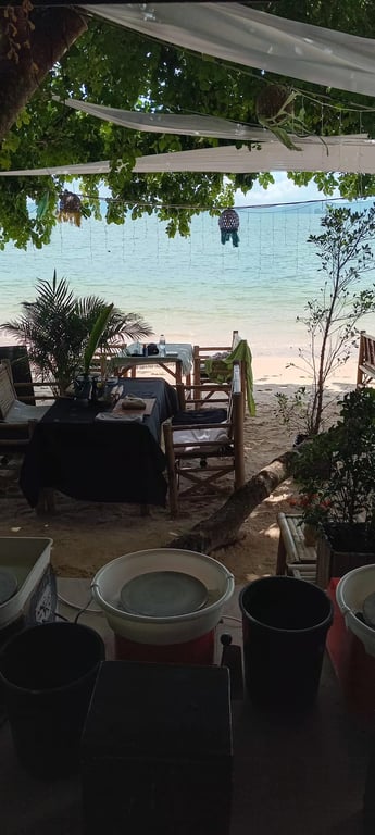Beachfront pottery
