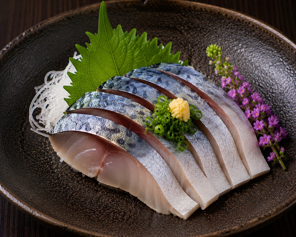 Shime Saba Sashimi