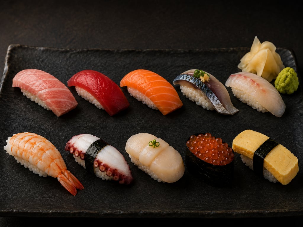 Omakase Sushi 10 Kinds