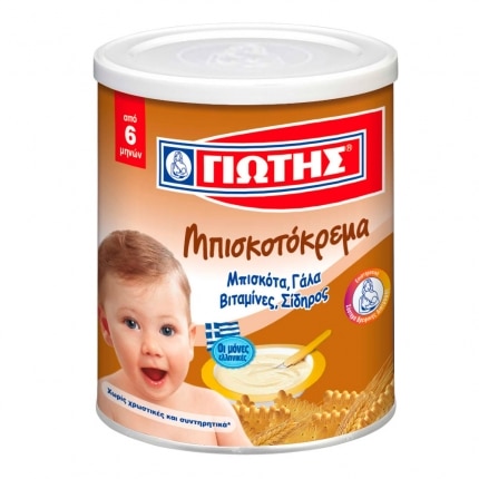 Jotis Biscuit Cream / Γιώτης Κρέμα Παιδική με μπισκότα 300g