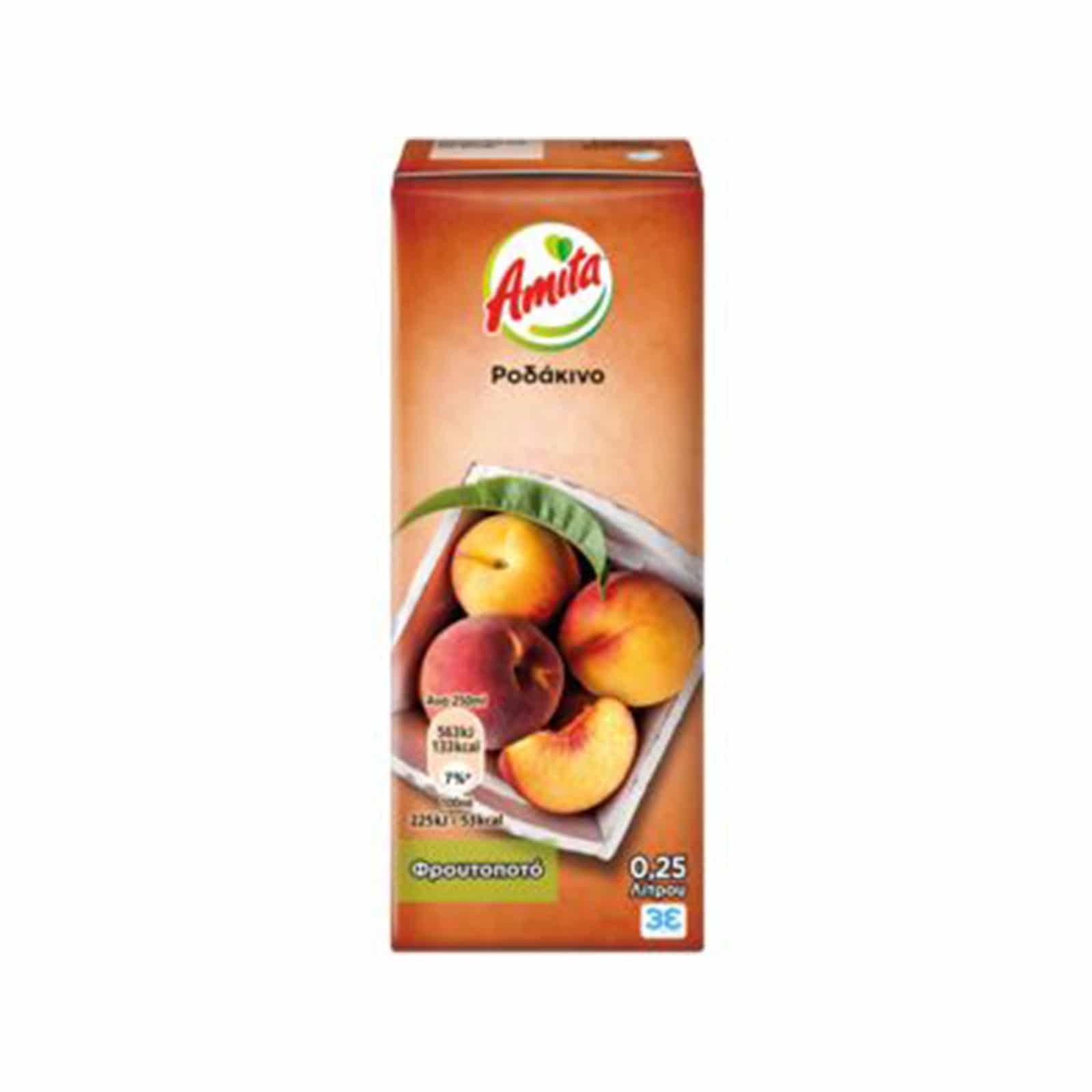 Amita Juice Peach / Ροδάκινο 250ml