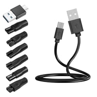 Philips borotva USB-C töltőkábel 7 csatlakozóval, OneBlade kompatibilis 1