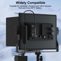  NP-F akkumulátor helyettesítő D-Tap tápegység Atomos és SmallHD monitorokhoz 4