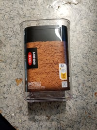 OXO POP Légmentes Konyhai Tároló 1 L - Cukorhoz és Alapanyagokhoz, Hermetikus Zárással, Fedél Nélkül (Hiányos) (állapot: lásd a 2. képet) 3