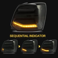 VLAND LED hátsó lámpa Polo 6R 6C 2011-2017 modellekhez, szekvenciális irányjelzővel 3