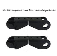 Veekaft 3D nyomtató vonólánc 10x10mm, 1m - CNC kompatibilis, megerősített 4