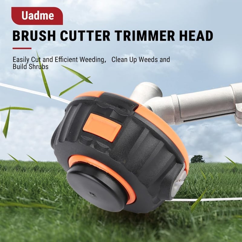 Uadme M10x1.25 Damilfej Szett Fűkaszához - Kompatibilis MX557, P4500, PP125, PP136E, PPB200E, PPB350, PPB32SST Modellekkel, Tartós Fűnyíró A