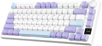 AJAZZ AK820PRO 75% TKL Mechanikus Gamer Billentyűzet - Vezeték Nélküli/Bluetooth/USB-C, RGB Háttérvilágítás, TFT Kijelző, Hotswap 1