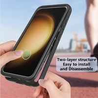 Samsung Galaxy S23 360°-os ütésálló védőtok beépített kijelzővédővel 6