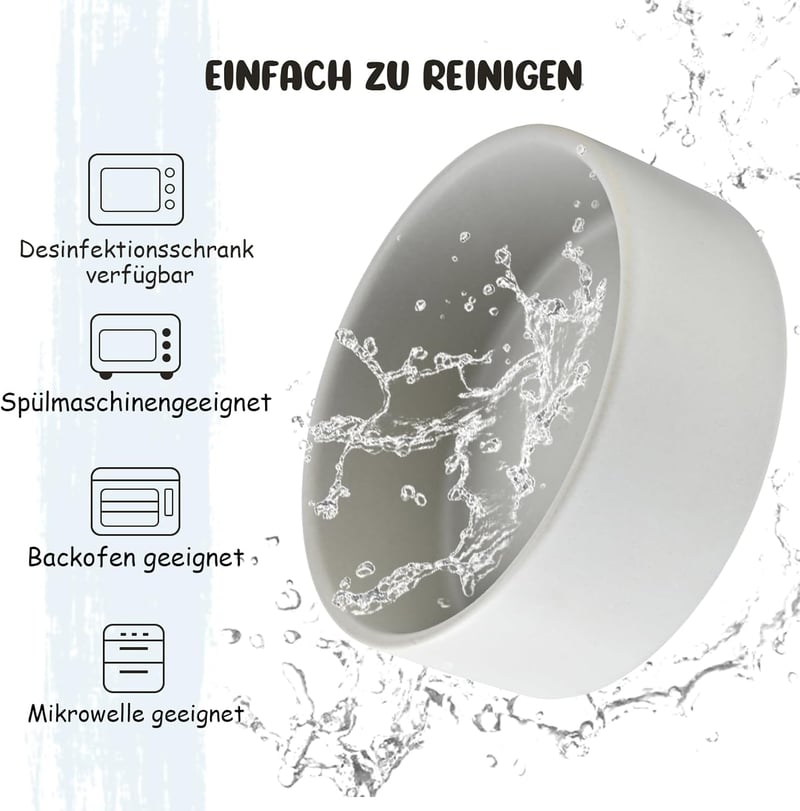 SPUNKYJUNKY 15° Dőlésszögű Kerámia Etetőtál Fa Állvánnyal - 2x400ml Szürke Kutyatál Lapos Orrú Kisállatok Számára, Csúszásmentes