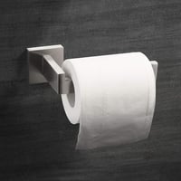 HITSLAM rozsdamentes WC papír tartó fali szögletes nikkel 2
