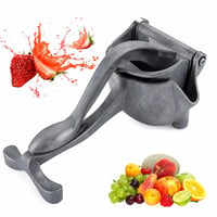 Presă manuală de fructe din aluminiu Jlnmmn Barfly Jumbo – Storcător portabil pentru lămâi, rodii și portocale, detașabil și ușor de curățat, ustensilă de bucătărie 1