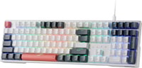 Redragon K668 RGB Mechanikus Gamer Billentyűzet 104 Gomb Piros Switch 1