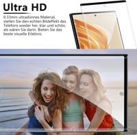 Samsung S23 Ultra 5G edzett üveg kijelzővédő fólia, 2 db-os szett 6