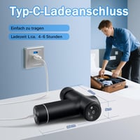 Emicool Professzionális Masszázspisztoly Meleg-Hideg Funkcióval - Mély Izommasszázs 5 Sebességgel, Izomfájdalom Enyhítésre, USB-C Töltés 5