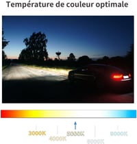 LTONXEN H4 halogén izzó, E-jelzésű, 5000K meleg fehér, 12V 55W, autó és motor fényszóróhoz (2db) 6