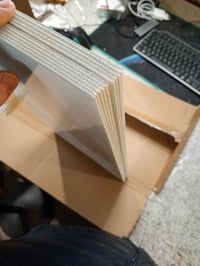YCBTREE Samoljepljivi zidni panel s efektom mramora, 9 komada, 60x30 cm, PVC kuhinjska zidna obloga 2 mm, vodootporna naljepnica za pločice, kuhinja, kupaonica, bijela 4
