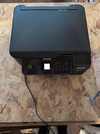 Atramentová tlačiareň Epson EcoTank ET-2870 A4 Wi-Fi — chybná, na náhradné diely: Atramentová vložka potrebuje servis (stav: pozri 2. obrázok) 3