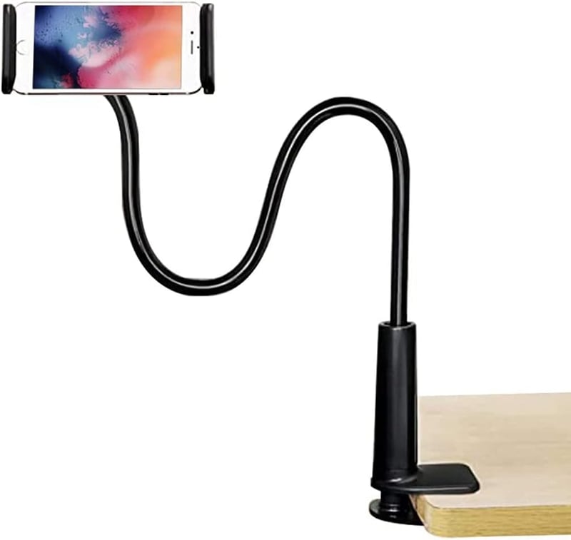 LSUO BAOFU Flexibilis Tablet Tartó - Állítható Hattyúnyakú Telefontartó iPad, iPhone és 4.7-10.5" Készülékekhez, Fekete

AI: I've created a 