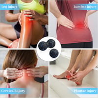 Mélyszöveti Masszázs Labda Szett Izomlazításhoz - Fitness Terápiás Eszköz 3