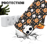 iPhone 12/12 Pro Halloween Védőtok - Tökfejes Mintával 2