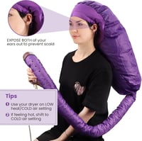 Segbeauty Hajszárító Búra - Gyors Hajszárításhoz, Lila 2