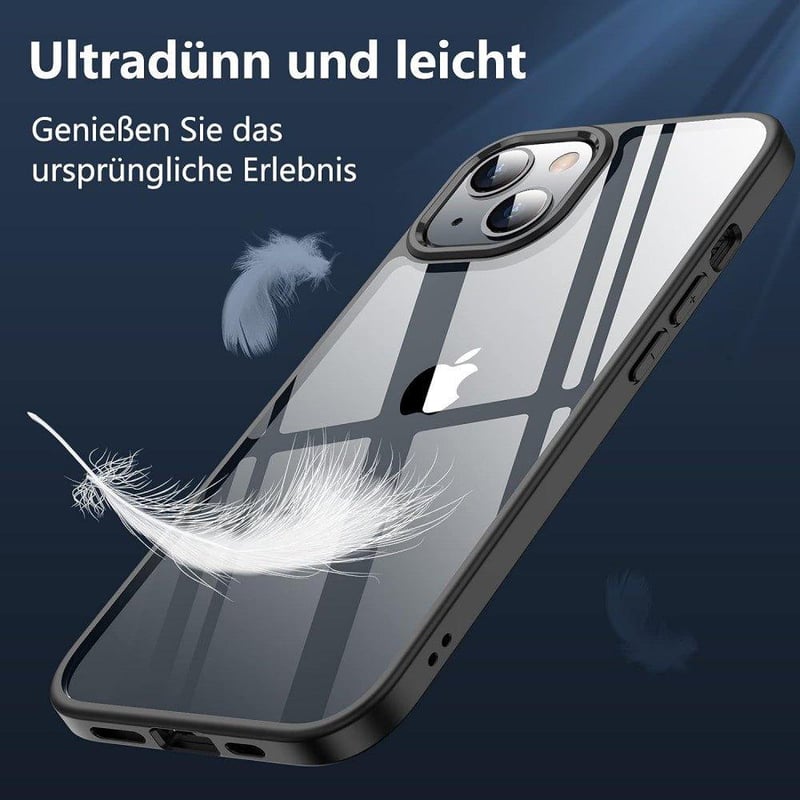 iPhone 13 Ultra Vékony Átlátszó Védőtok 6.1 Hüvelykes Kijelzőhöz