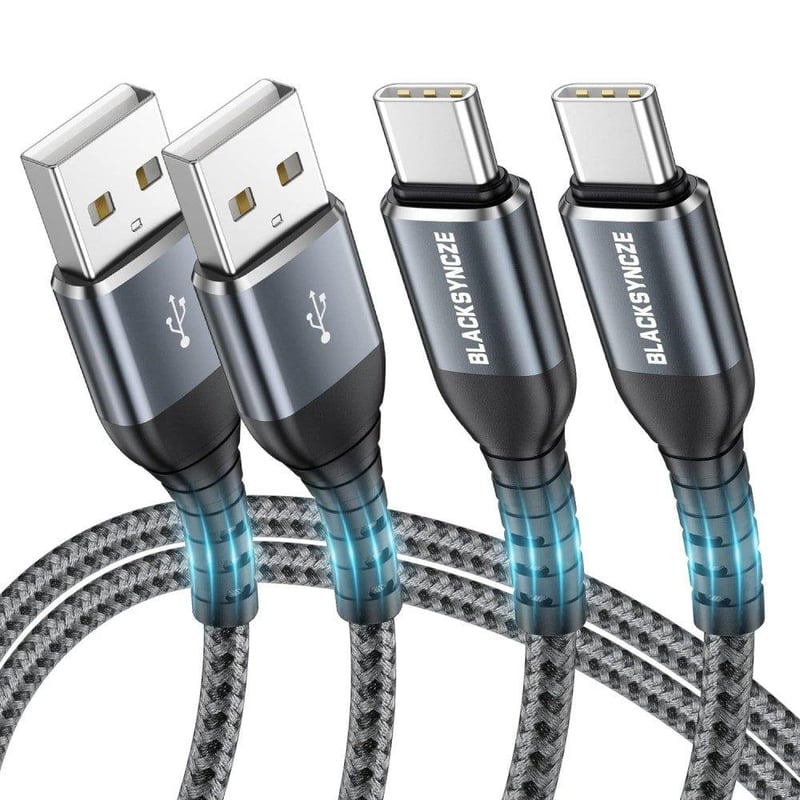 Samsung Galaxy USB-C gyorstöltő kábel, 3.1A, 2db szürke