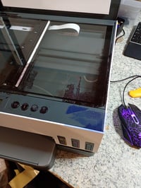 Multifunkčná atramentová tlačiareň HP Smart Tank 7305, skener, kopírka — chybná, na súčiastky: vytečený atrament (stav: viď 2. obrázok) 4