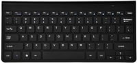 Ergonomikus vezeték nélküli billentyűzet és egér szett - Vízálló, újratölthető, csendes, fekete - PC, laptop, Smart TV 4